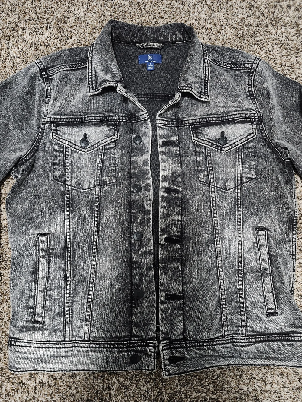 George Gray Washed Denim Jacket